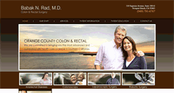 Desktop Screenshot of newportcolorectal.com